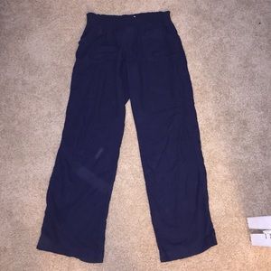 Navy beach pants