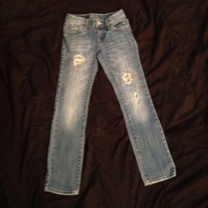 Girl old navy skinny jeans