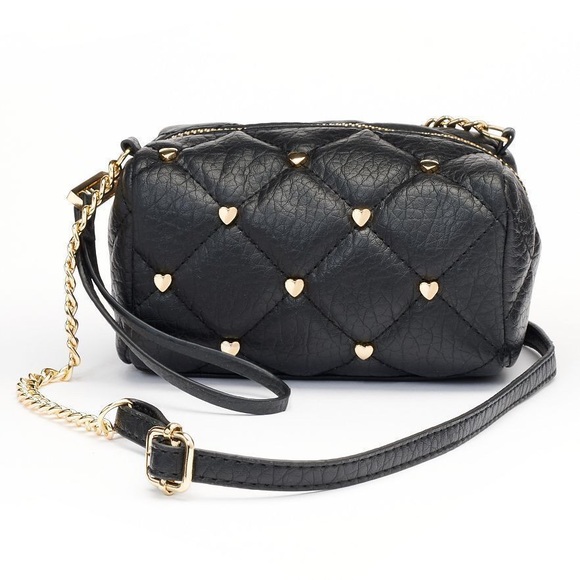 JUICY COUTURE Black Quilted Crossbody Bag - Picture 2 of 3