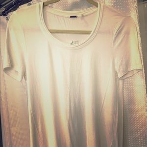 Elie Tahari White/Blue Blouse