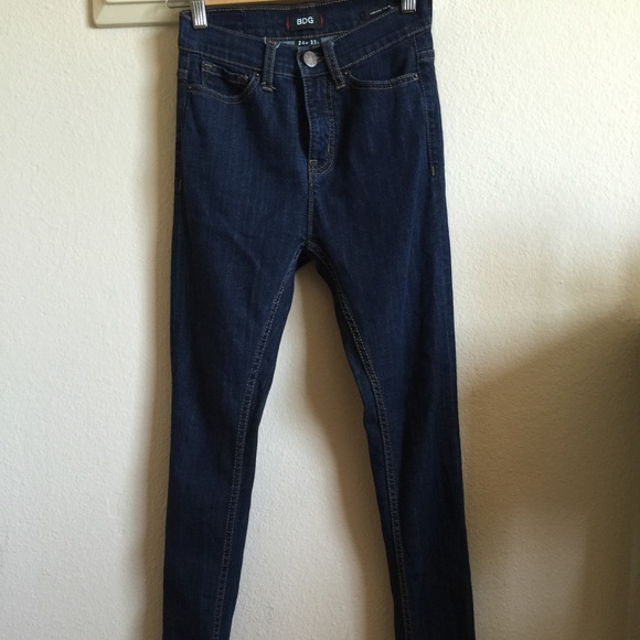High waisted skinny jean