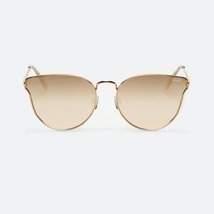 Rose gold sunglasses