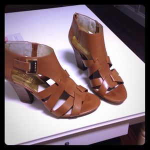 Michael Kors cognac heels