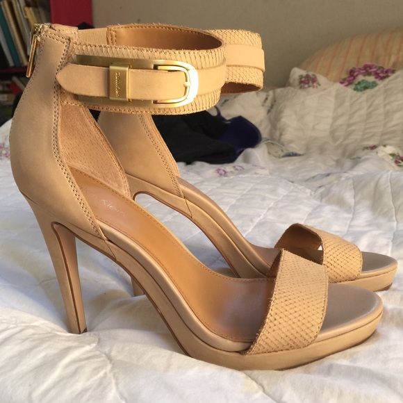 Calvin Klein Nude Heel
