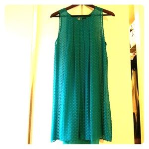 Turquoise  Anthropologie Dress