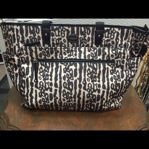 Coach Ocelot leopard Diaper Bag or Tote Bag