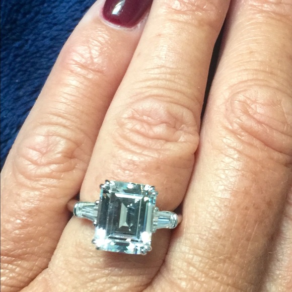 CZ engagement ring