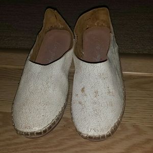 **FINAL SALE** NWB Free People White Moccasins