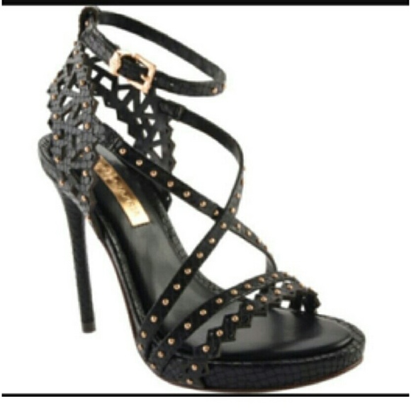 Strapy black BCBGMAXAZRIA ESRA Shoes