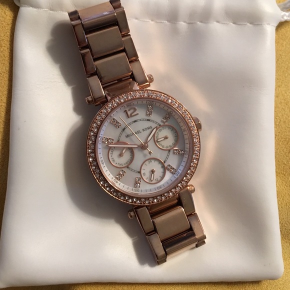 Rose gold Michael Kors Watch