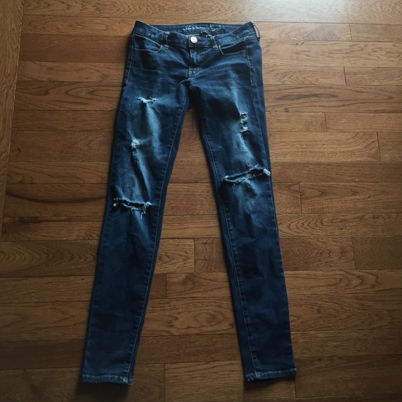 Dark Wash Skinny Jeggings