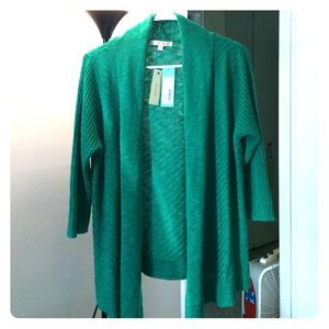 Green Cardigan
