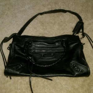 Motocross Work Bag, satchel, black