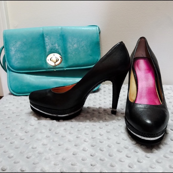 Black Gianna Bini platforms - Picture 2 of 4