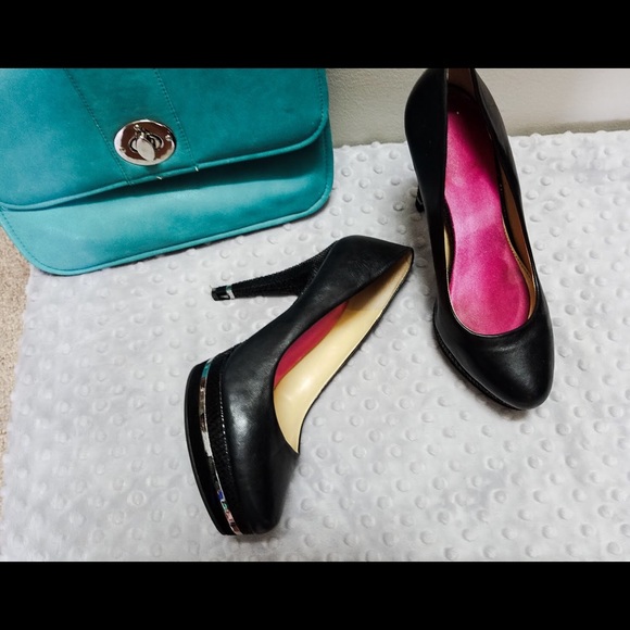 Black Gianna Bini platforms - Picture 3 of 4