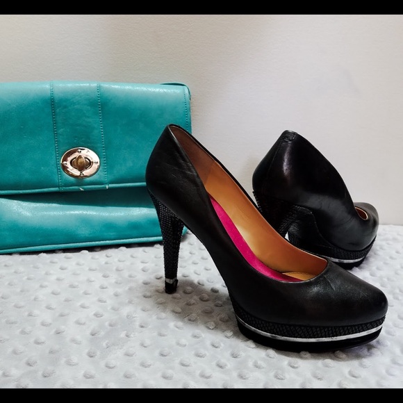 Black Gianna Bini platforms - Picture 4 of 4