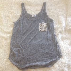 NWOT gray tank top.