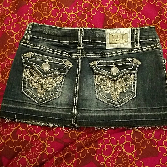 Jean skirt - Picture 1 of 2