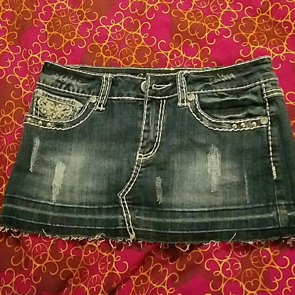 Jean skirt - Picture 2 of 2