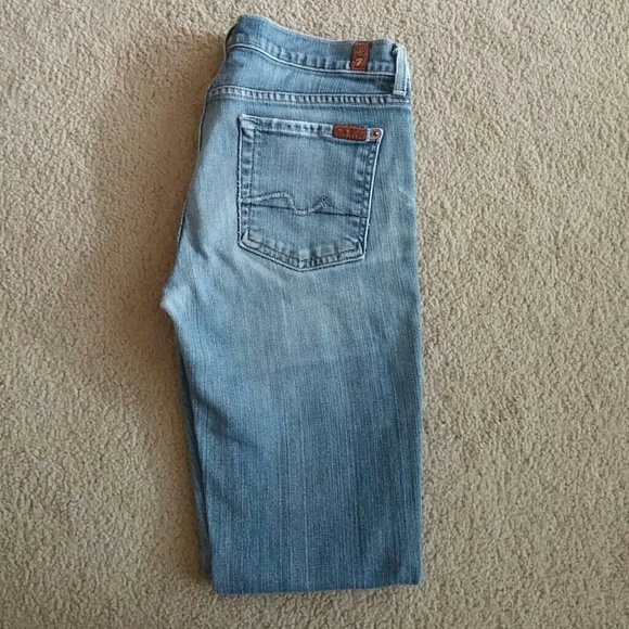 7 For All Mankind Straight Leg Jeans