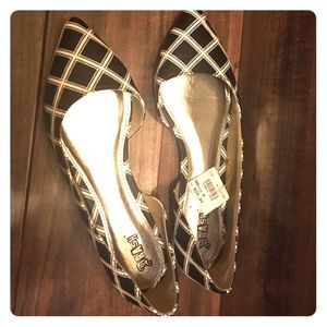 Black and white cut out flats by Brash
