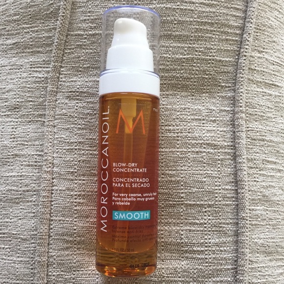 moroccan oil blow dry