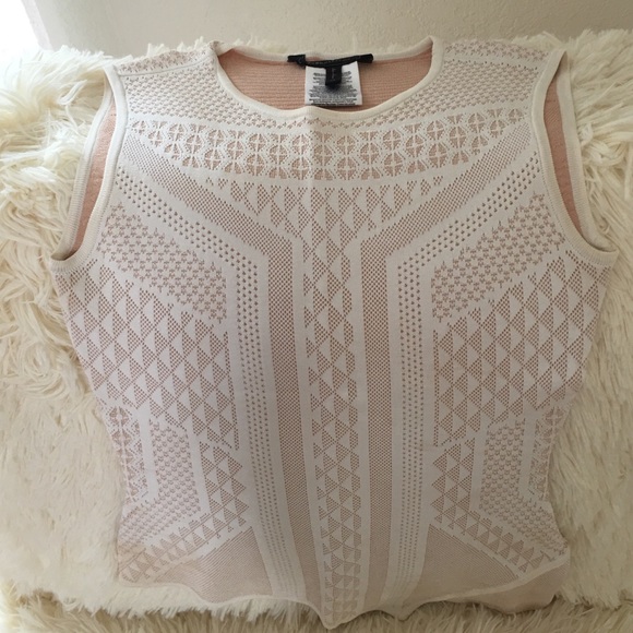 Bcbg sleeveless sweater