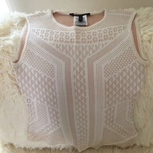 Bcbg sleeveless sweater