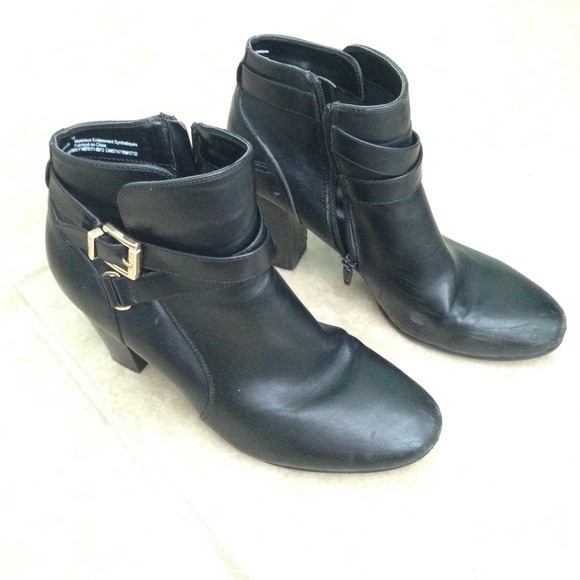 Women's Merona Kailey Ankle Boot+ Buckle Target