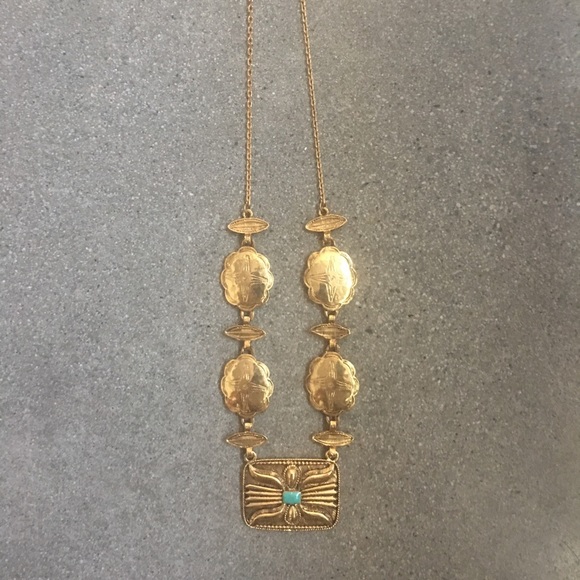 Vanessa Mooney Limited Edition Turquoise Necklace