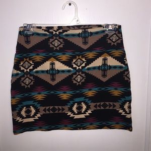 Aztec skirt
