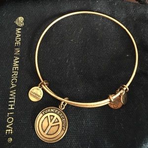 Alex & Ani peace bangle ☮