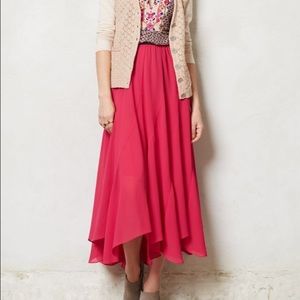 Anthropologie Colima Maxi Skirt