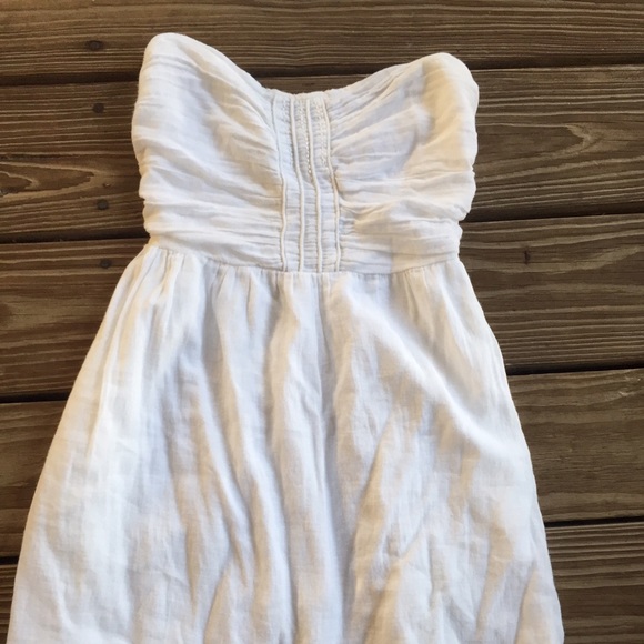 Zara strapless dress