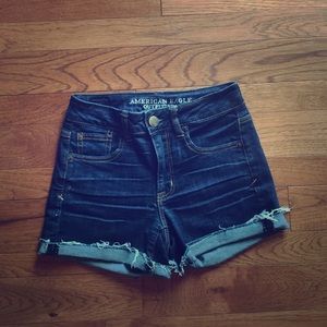 High Waisted Jean Shorts