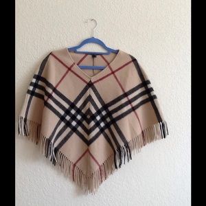 Burberry Poncho