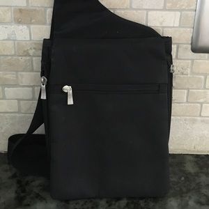 Travelon black slingbag Crossbody