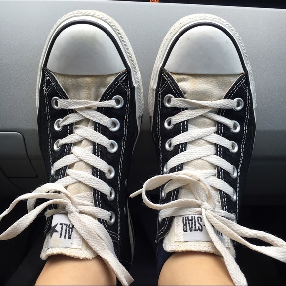 Black & White Converse All Star - image 2