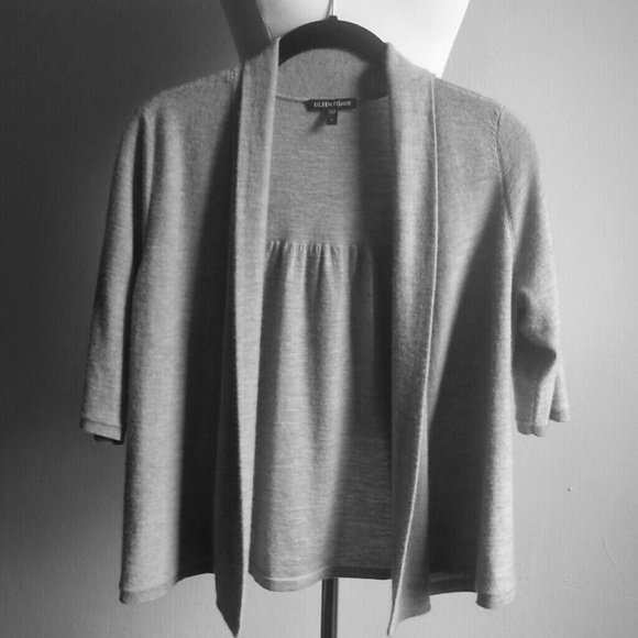 Cashmere 100% Eileen Fisher cardigan - Picture 1 of 4