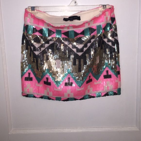 Sequin skirt