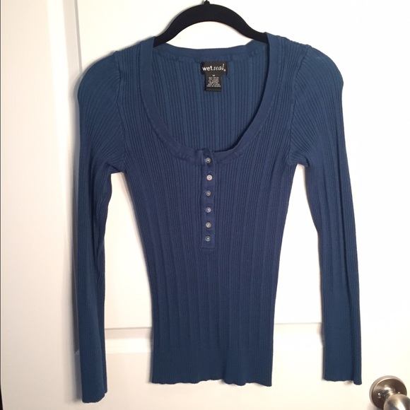 Long Sleeve Royal Blue Shirt