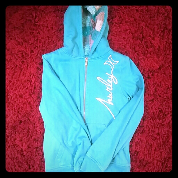 Hurley Turquoise Jacket - Picture 1 of 2
