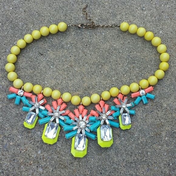 Neon Statement Necklace