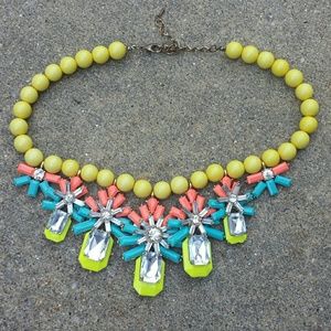 Neon Statement Necklace