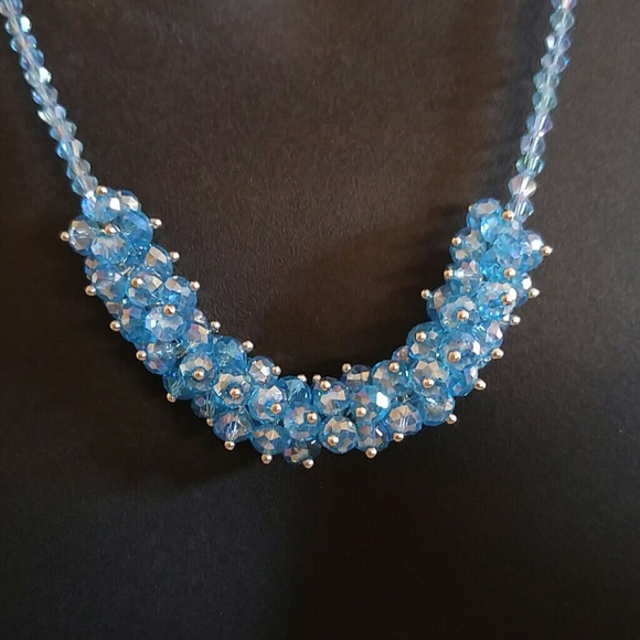 Blue Glass Jewelry Set - Picture 3 of 3