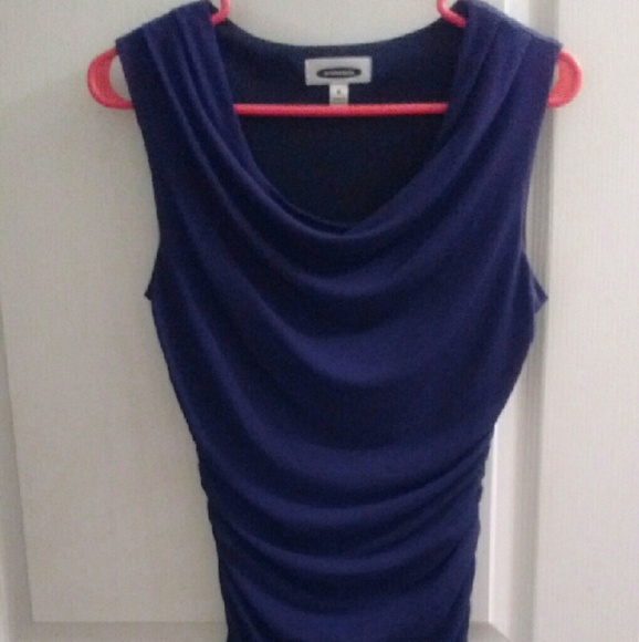 Beautiful dark purple "slinky" dress