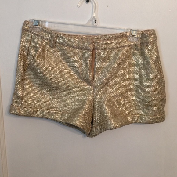 Gold shorts