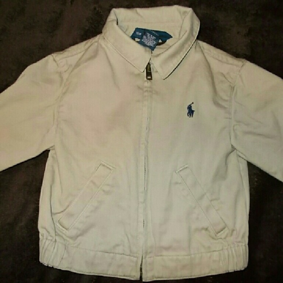 Khaki Polo Jacket