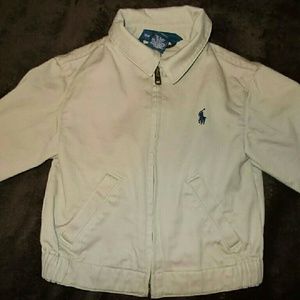 Khaki Polo Jacket