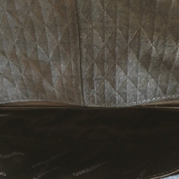 Authentic Charles Jourdan Navy Quilted Leather Bag - Picture 4 of 4